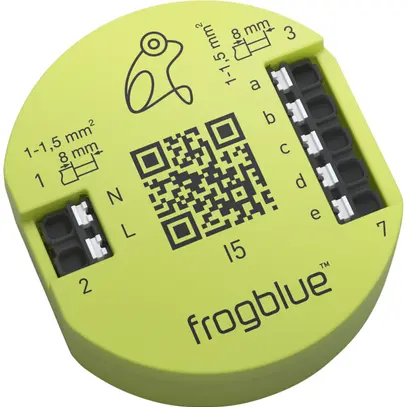 Entrée binaire RF INC frogblue frogIn5-AC, 5-canal 230V 