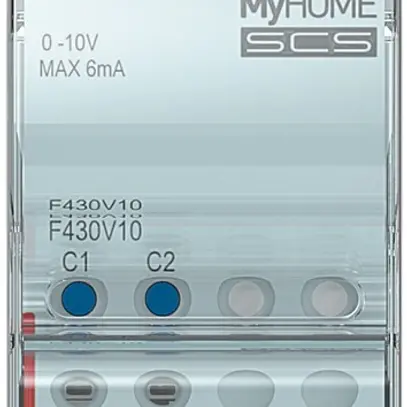 Attuatore di riscald.AMD MyHOME 0…10V 2F 