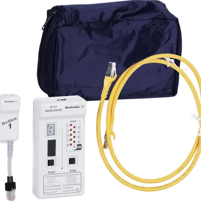 Testeur de passage Weidmüller IE-CT pour câble informatique 