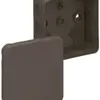 Boîte de dérivation AP 2K-12 85×85×37mm, brun, IP55 