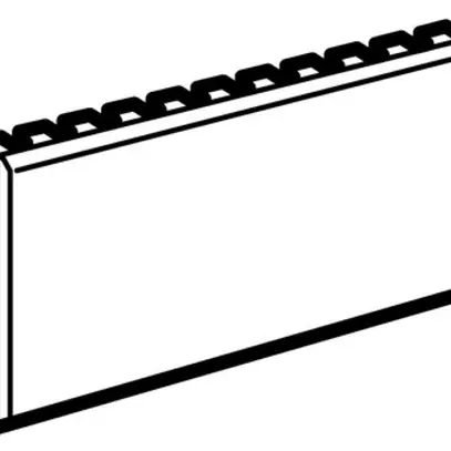 Couvercle Evolutive 180mm blanc 