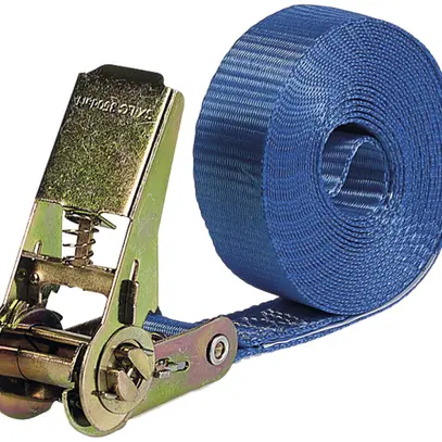 Courroie de cerclage Plica avec cliquet 5m 25mm polyestère, bleu 