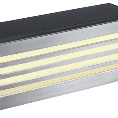 Applique LED INC SLV BRICK MESH 316, 3.7W 56lm 3000K IP54 acier fin 