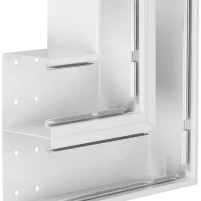 Flachwinkel tehalit BRS 100210D, verkehrsweiss 