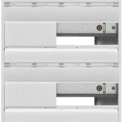 Coffret de distribution AP Hager gamma 4 rangées 13UM IP30 250×625×103mm 