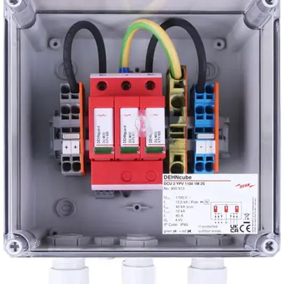 Scatola di raccordo generatore DEHN/elvatec SE DCU 2 YPV 1100 1M 2S 