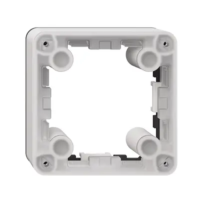 Cadre intermédiaire NEVO, H=20mm, pour NAP.Q et NUP.Q, avec joint noir, blanc 