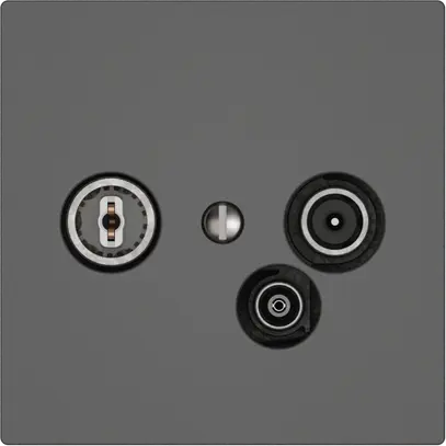 Presa antenna TV-R-dati EDIZIO.liv SNAPFIX® 19dB grs 