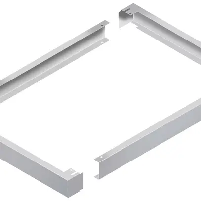 Zoccolo R&Mfreenet Classic per armadio di rete 19", 800×1000×100mm, grigio 