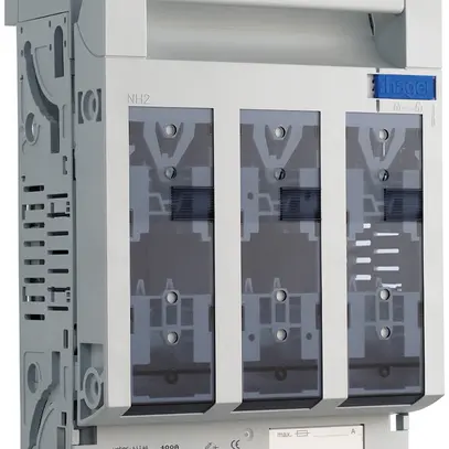 Coupe-circuit HPC weber.silas DIN2 690VAC 400A saillie/profilé sortie haut/bas 