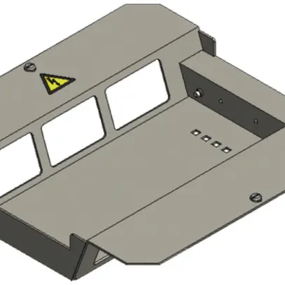 Kit di montaggio Woertz BAK 2×3 FLF orizzontale vuoto 