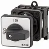 Interruttore rotativo INS ACC-CHIUS ETN, P1, 25A, 3P+N, tasto nero 