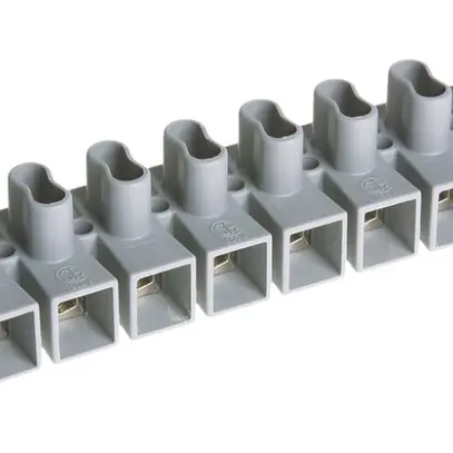 Morsettiera Woertz EEx 12P 0.75…1.5mm² 17.5A grigio 