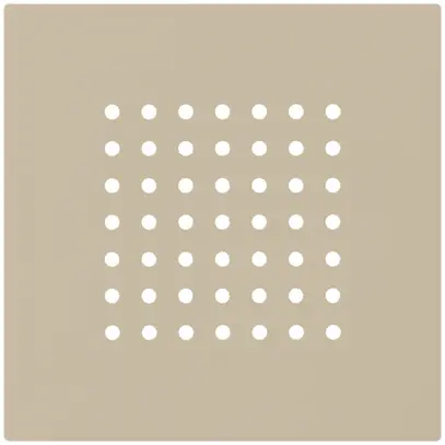 Plaque frontale kallysto pour carillon beige 