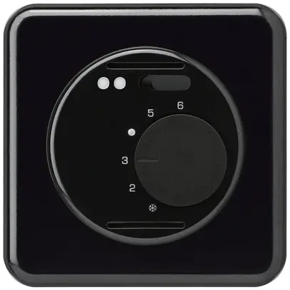 Thermostate d'ambiance ENC BASICO noir pour plancher chauffant 