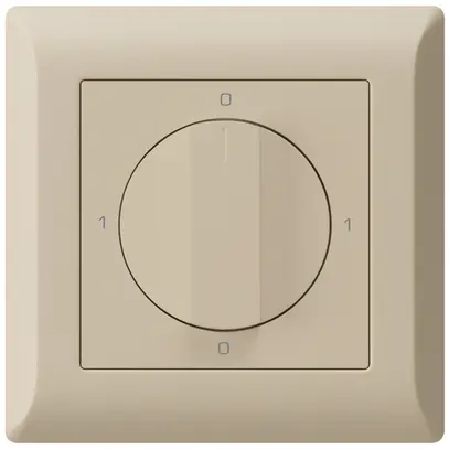 Interrupteur rotatif ENC kallysto.line 0/1L beige avec manette 
