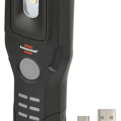 Lampada a mano LED HL 501 3.7V IP20 500lm 6500K interruttore 273×62mm 