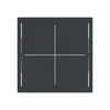 Élément de commande ABB SIDUS touch E KNX avec BCU 1…4-fois anthracite 