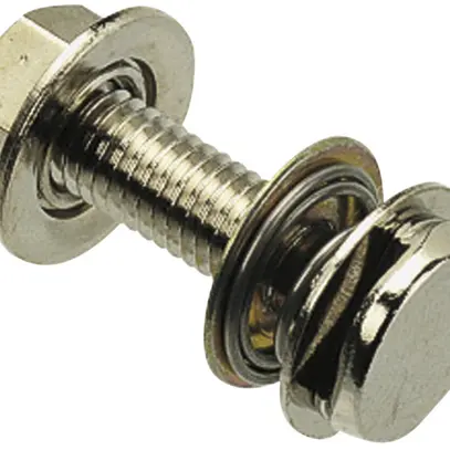 Jeu de vis pour compteur Hager avec écrous 3 pièces 