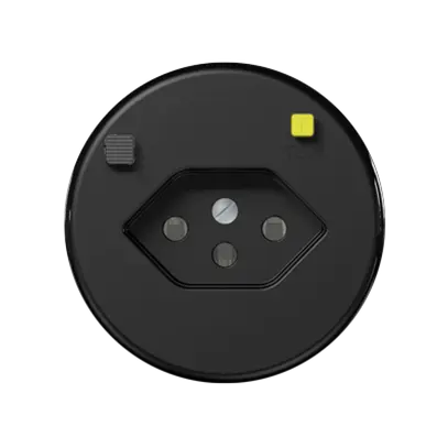 Presa FI INC CLASSIC E T13 30mA, shutter, nero 