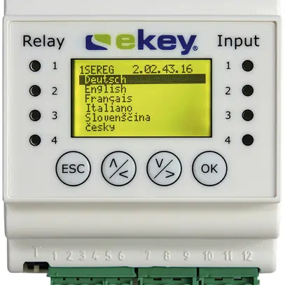 Unité de commande AMD Hager ekey-home REG 1 blanc 