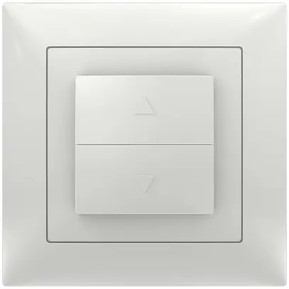 Interrutore per tapparelle INC Sidus, 1-canale, tipo B, bianco 