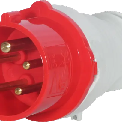 Spina mobile CEE Demelectric 5L 16A 6h con tec.a perfo.d.iso. 