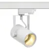 Projecteur SLV EURO SPOT, GU10 25W avec adaptateur 3-phases IP20 blanc 