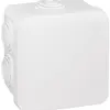 AP-Abzweigdose PLEXO 80×80mm leer weiss 