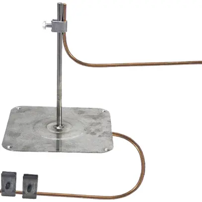 Kit per traversa per tetto piatto Flury FL 82, acciaio inossidabile A2, h=300mm 