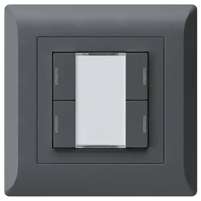 Tasto INC kallysto.line KNX 4×LED RGB s/e-link antracite 