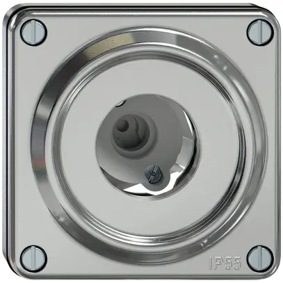 Lampada segnale INC ELEMENT SNAPFIX® 250V 7W IP55 87×87×51mm all 