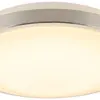 Plafonnier LED SLV MARONA, 12W 1200lm 3000K acier brossé 