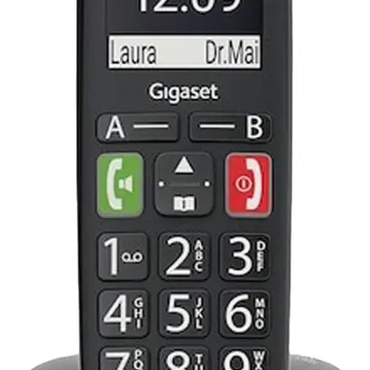 Téléphone sans fil Gigaset E560 14h mains libres CLIP argent 