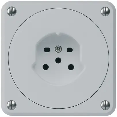 Presa INC HA robusto tipo 15 con morsetti a innesto grigio 