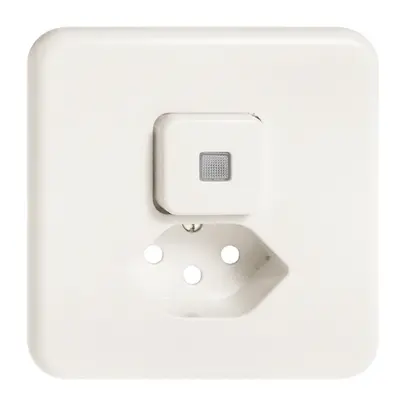 Kit frontale INC FH T13 bianco 86×86mm con lente 