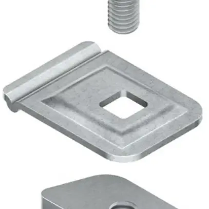 Morsetto di montaggio Niedax, per larghezza scanalatura 16mm 