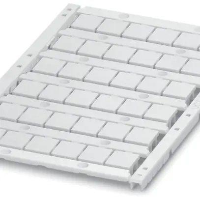 Carta di marcaggio UCT-TM 10 bianco per morsetti 8.9×9.6mm 