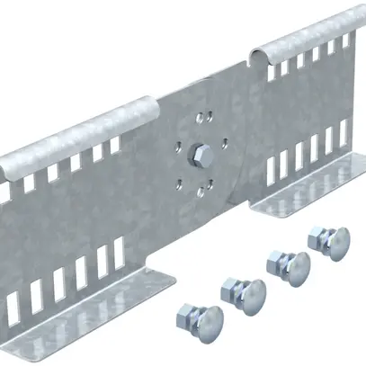 Raccord articulé Bettermann h=110mm pour échelle de câble 