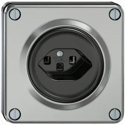 Presa INC ELEMENT SNAPFIX® 1×tipo 23 16A 250V IP20 all 