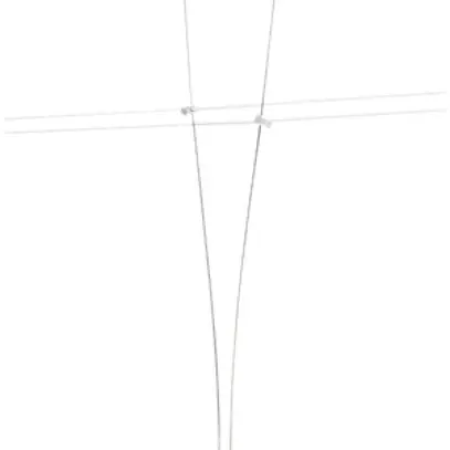 Lampada per corda SLV per TENSEO, GX5.3 35W IP20 bianco 