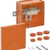 Scatola di derivazione AP Spelsberg WKE 4 Duo 5/3×6mm² E90 150×150×85mm IP66 ar 