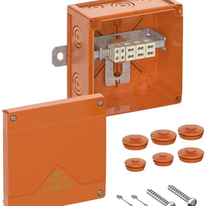 Scatola di derivazione AP Spelsberg WKE 4 Duo 5/3×6mm² E90 150×150×85mm IP66 ar 