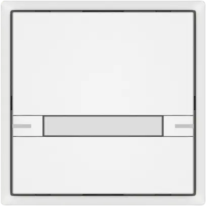 Pulsante KNX RGB EDIZIO.liv SNAPFIX® sensore temp.RGB-LED targ.1× com.2T bi 