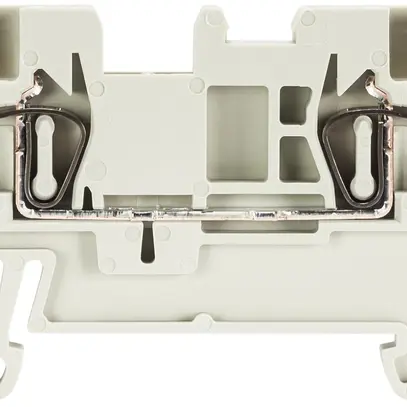 Morsetto passaggio componibile WKF 0.08…1.5mm² 17.5A 500V 2×molla 1 pi.35mm gr 