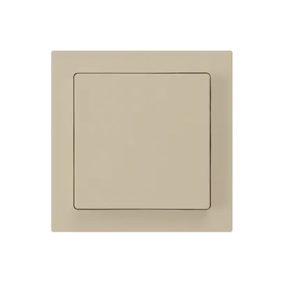 Kit frontale kallysto 60×60 beige per interruttore/tasto 
