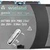 Adaptateur câble plat Wieland gesis NRG GST18i5i B1H F7V PB02, bleu pastel 