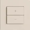 Kit copertura per dimmer 1c/2t Edue Wiser crema 
