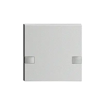 Tasto 1/1 KNX/elettronic.s.LED EDIZIOdue comando doppio silver 