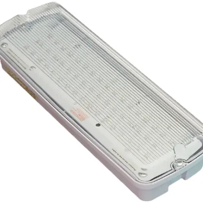 Luminaire de voie de secours LED DOTLUX EXIT IP65 3.8W 3h cp/cv ac mur/plafond 
